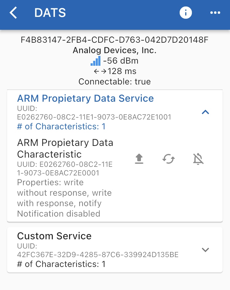 ADI Attach connected to DATS